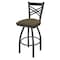 Holland Bar Stool Co 30" Swivel Bar Stool, Pewter Finish, Graph Cork Seat 82030PW017 - alternate 1